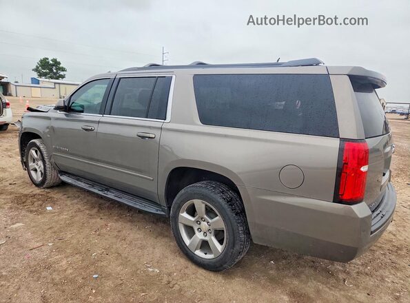 1GNSCGKC7JR352352 2018 CHEVROLET SUBURBAN Gray Trasero izquierdo