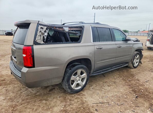 1GNSCGKC7JR352352 2018 CHEVROLET SUBURBAN Gray Trasero derecho