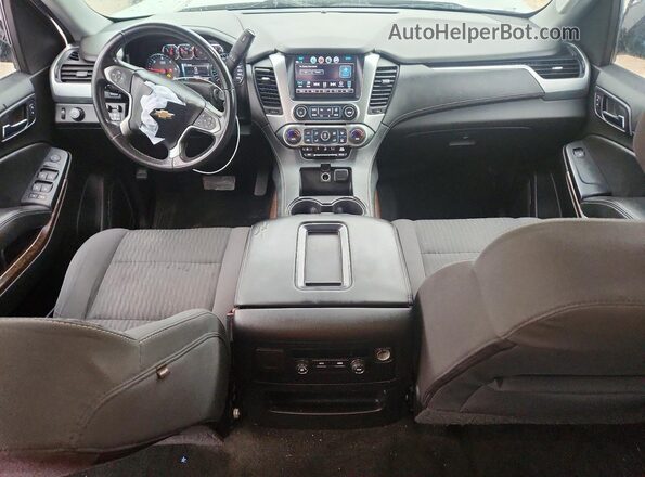 1GNSCGKC7JR352352 2018 CHEVROLET SUBURBAN Gray Vista del salpicadero