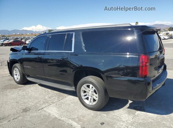 1GNSCGKC8JR184611 2018 CHEVROLET SUBURBAN Black Задня ліва чверть