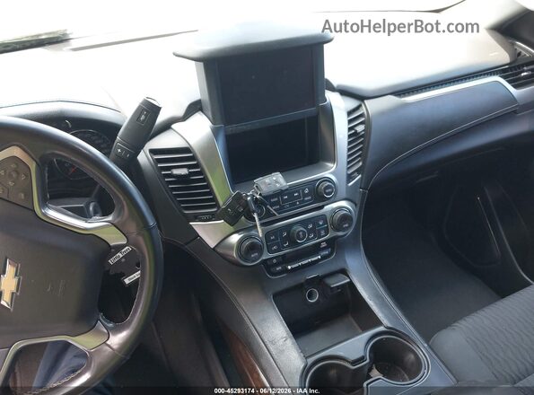 1GNSCGKC9HR285229 2017 CHEVROLET SUBURBAN Gray წინა პანელის ხედი