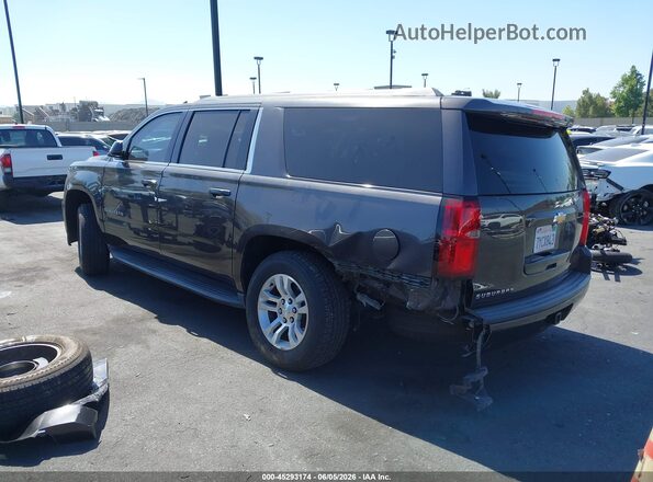 1GNSCGKC9HR285229 2017 CHEVROLET SUBURBAN Gray უკანა მარცხენა