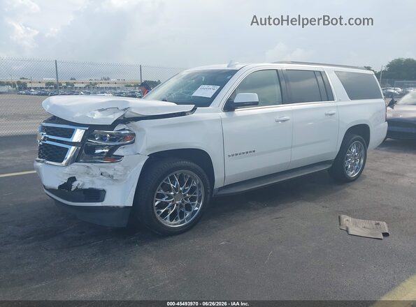 1GNSCHKC0GR464554 2016 CHEVROLET SUBURBAN White Front left