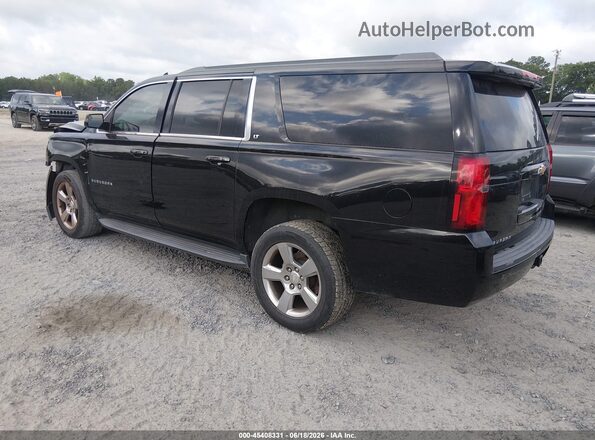 1GNSCHKC0JR314581 2018 CHEVROLET SUBURBAN Black Tył lewy