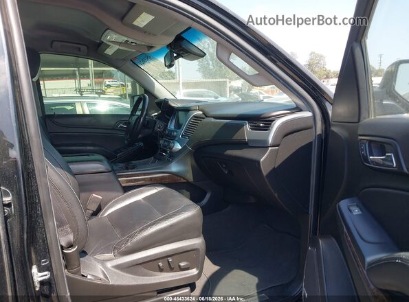 1GNSCHKC2LR122324 2020 CHEVROLET SUBURBAN Black Front interior view