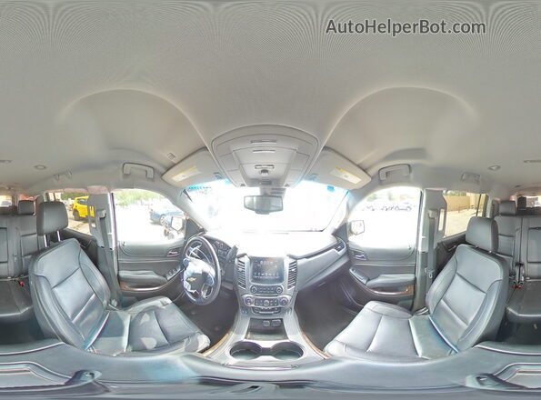 1GNSCHKC3JR170458 2018 CHEVROLET SUBURBAN Черный Панорамный вид салона 360°