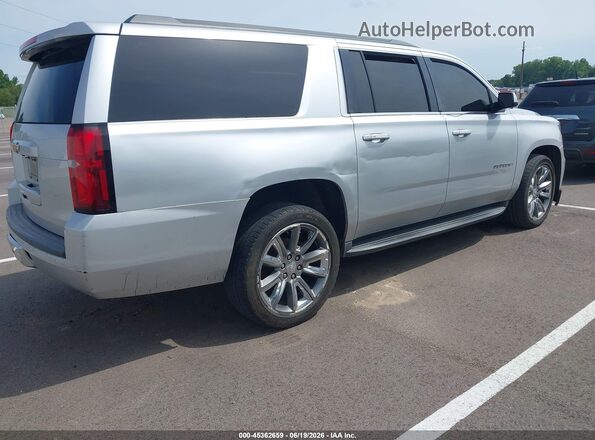 1GNSCHKC7GR364709 2016 CHEVROLET SUBURBAN Silver Tył prawy