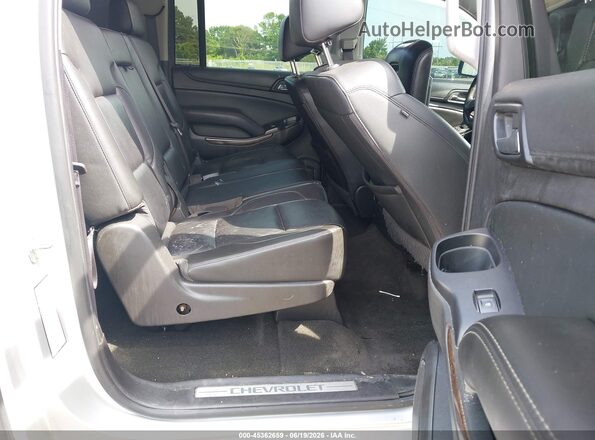 1GNSCHKC7GR364709 2016 CHEVROLET SUBURBAN Silver Widok naklejki z numerem VIN