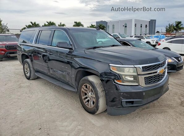 1GNSCHKC8JR233912 2018 CHEVROLET SUBURBAN Black Delantero derecho