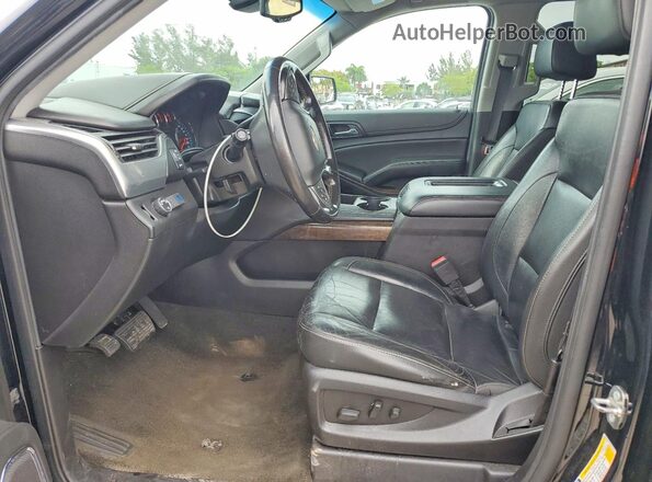 1GNSCHKC8JR233912 2018 CHEVROLET SUBURBAN Black Vista interior delantera