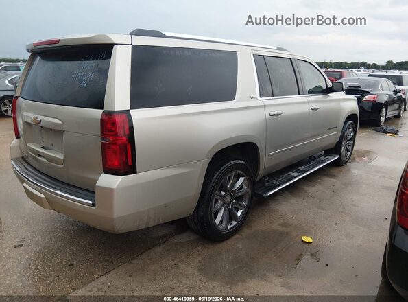 1GNSCJKC0GR409299 2016 CHEVROLET SUBURBAN Tan Rear right