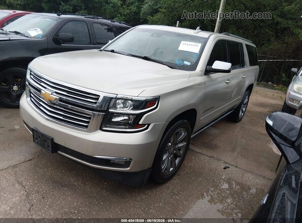 1GNSCJKC0GR409299 2016 CHEVROLET SUBURBAN Tan Front left