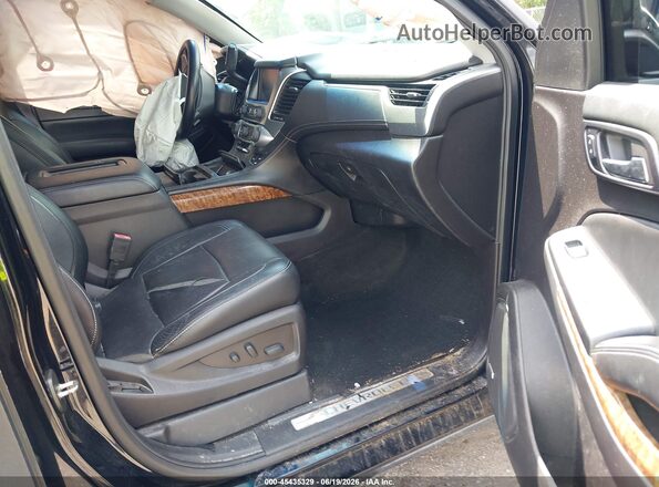 1GNSCJKC1GR356337 2016 CHEVROLET SUBURBAN Black წინა სალონის ხედი
