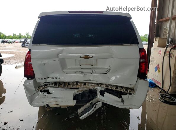 1GNSCJKC4GR229212 2016 CHEVROLET SUBURBAN White უკანა ხედი