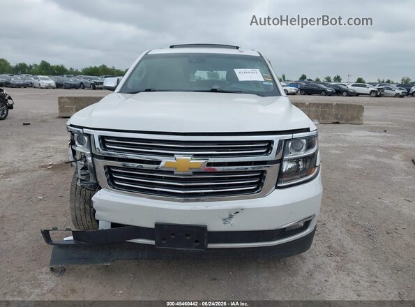 1GNSCJKC5GR232328 2016 CHEVROLET SUBURBAN White წინა პანელის ხედი