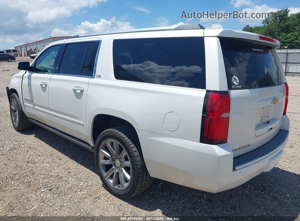 1GNSCJKC6GR166775 2016 CHEVROLET SUBURBAN White Trasero izquierdo