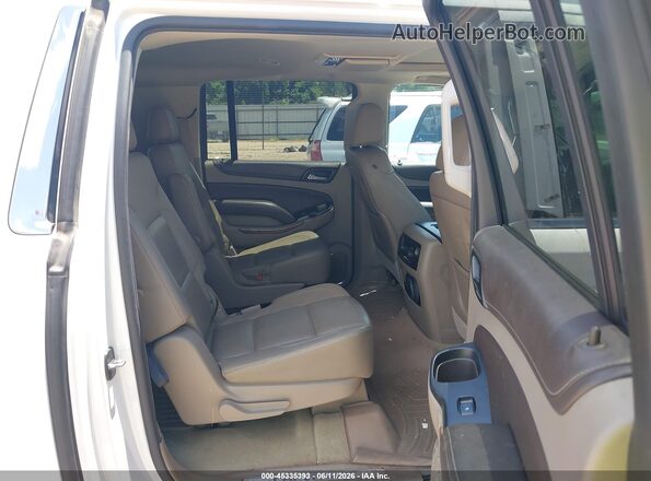 1GNSCJKC6GR166775 2016 CHEVROLET SUBURBAN White Vista de la etiqueta del VIN