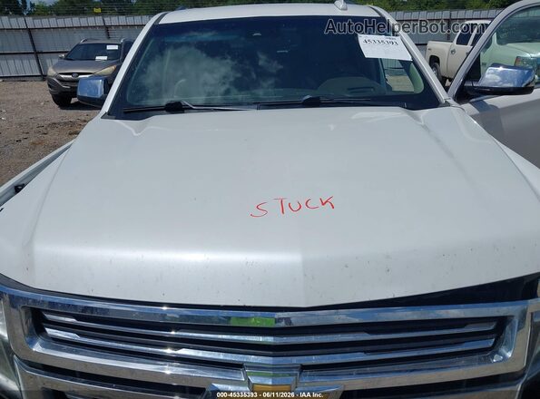 1GNSCJKC6GR166775 2016 CHEVROLET SUBURBAN White Vista trasera