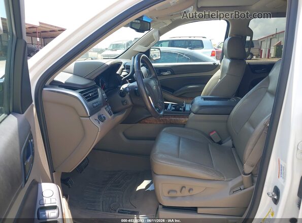 1GNSCJKC6GR166775 2016 CHEVROLET SUBURBAN White Vista interior delantera
