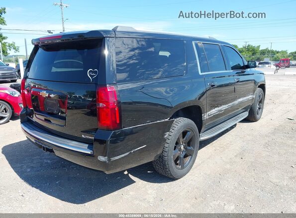 1GNSCJKC7HR204080 2017 CHEVROLET SUBURBAN Black Trasero derecho