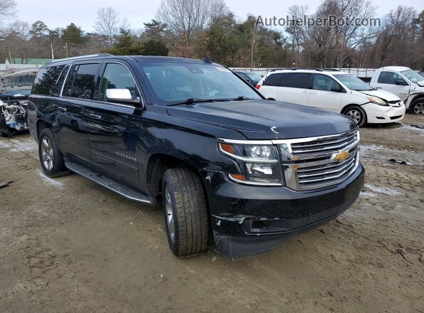 1GNSCJKC8HR225164 2017 CHEVROLET SUBURBAN Black Передня права чверть