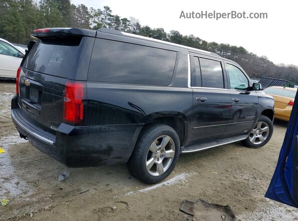 1GNSCJKC8HR225164 2017 CHEVROLET SUBURBAN Black Задня права чверть