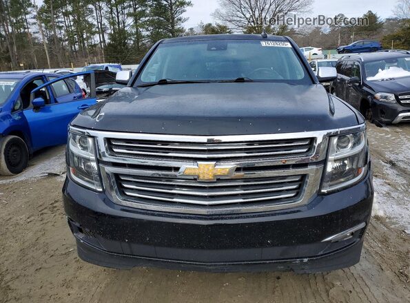 1GNSCJKC8HR225164 2017 CHEVROLET SUBURBAN Black Вид спереду