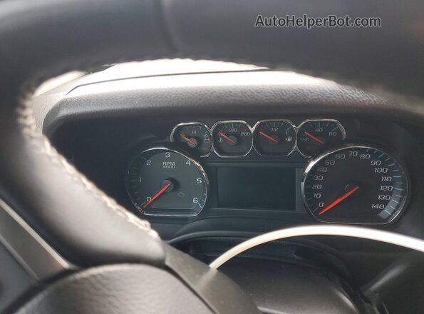 1GNSCJKC8HR225164 2017 CHEVROLET SUBURBAN Black Вид щитка приладів