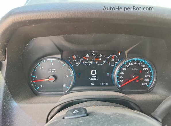 1GNSCJKC8JR322368 2018 CHEVROLET SUBURBAN Black Widok zestawu wskaźników