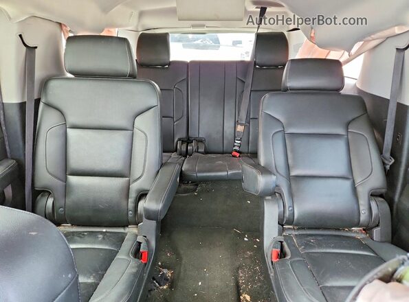 1GNSCJKC8JR322368 2018 CHEVROLET SUBURBAN Black Widok tylnych siedzeń