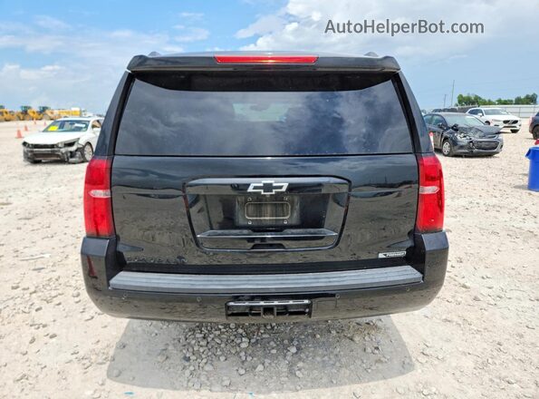 1GNSCJKC8JR322368 2018 CHEVROLET SUBURBAN Black Widok z tyłu