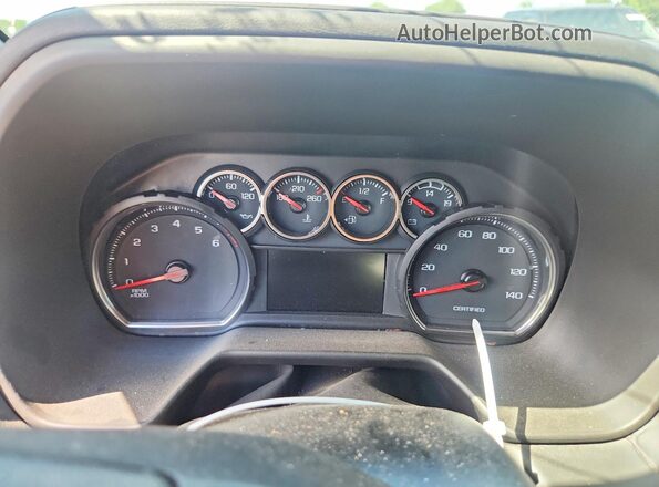 1GNSCLED0PR493687 2023 CHEVROLET TAHOE Black Widok zestawu wskaźników