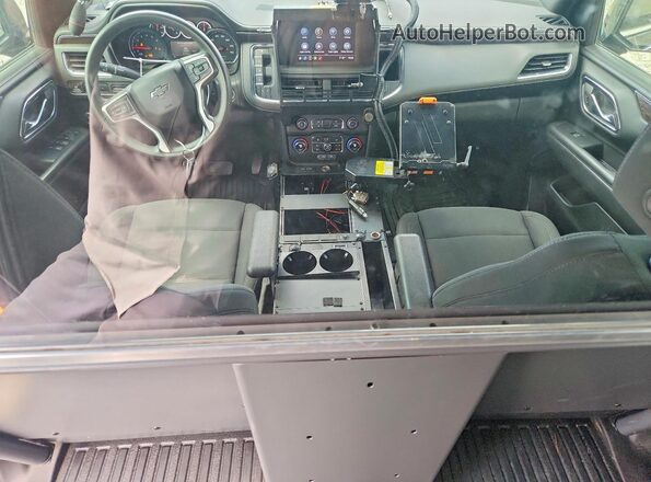 1GNSCLED5PR179601 2023 CHEVROLET TAHOE Черный Вид панели приборов