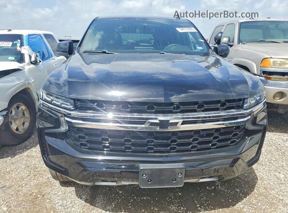 1GNSCLED6PR231009 2023 CHEVROLET TAHOE Black Widok z przodu