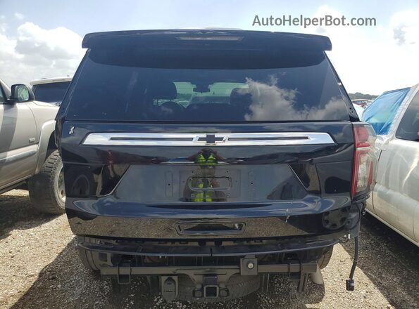 1GNSCLED6PR231009 2023 CHEVROLET TAHOE Black Widok z tyłu