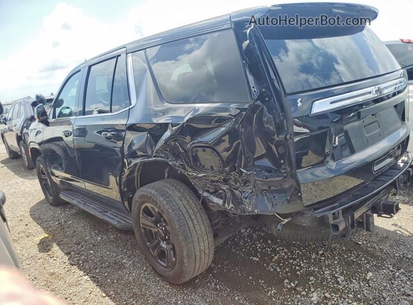 1GNSCLED6PR231009 2023 CHEVROLET TAHOE Black Tył lewy