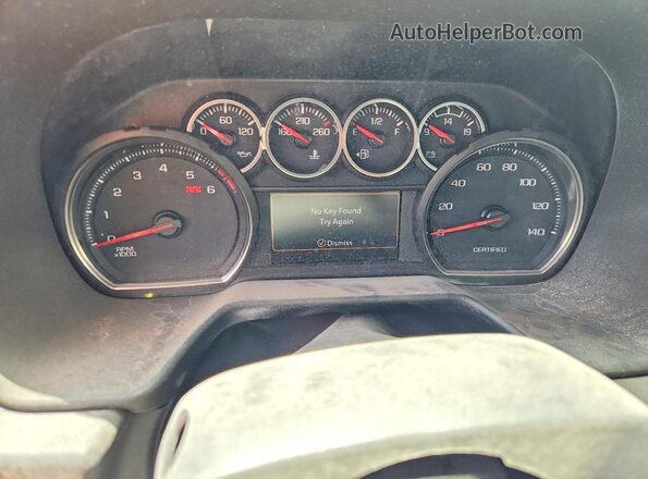 1GNSCLED7MR291389 2021 CHEVROLET TAHOE White Вид щитка приладів