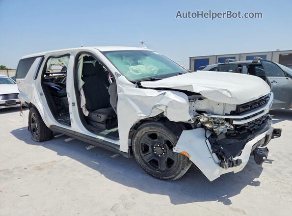 1GNSCLED7MR291389 2021 CHEVROLET TAHOE White Передня права чверть