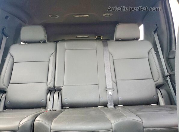 1GNSCLEDXMR372144 2021 CHEVROLET TAHOE Black უკანა სავარძლების ხედი