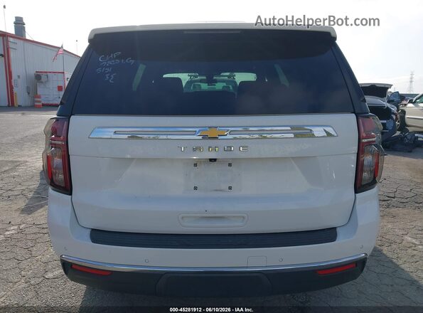 1GNSCMED6NR199097 2022 CHEVROLET TAHOE White 