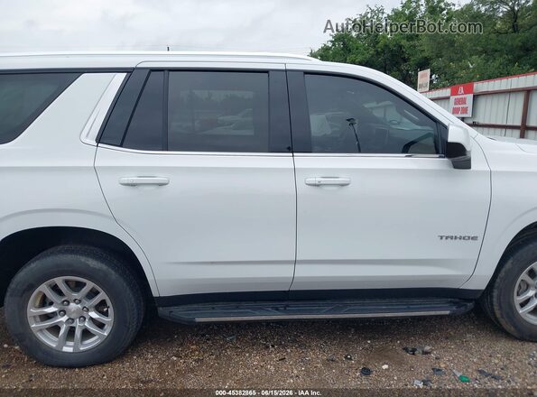 1GNSCMKD0MR227124 2021 CHEVROLET TAHOE White Սալոնի հետևի տեսք