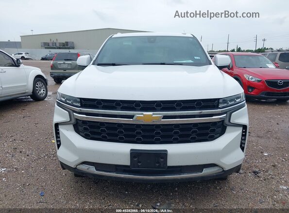 1GNSCMKD0MR227124 2021 CHEVROLET TAHOE White Սարքավորումների վահանակի տեսք