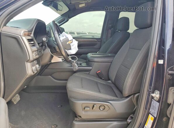 1GNSCMKD3NR202767 2022 CHEVROLET TAHOE Black Սալոնի դիմացի տեսք