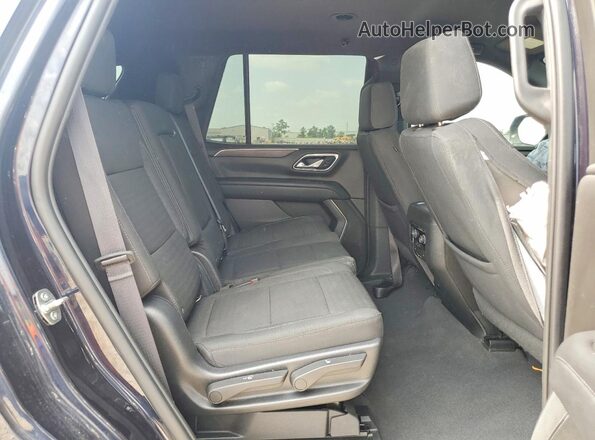 1GNSCMKD3NR202767 2022 CHEVROLET TAHOE Black Սալոնի հետևի տեսք