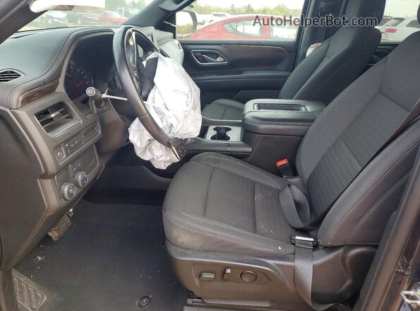 1GNSCMKD6PR126593 2023 CHEVROLET TAHOE Blue Front interior view
