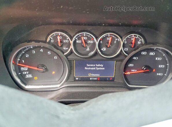 1GNSCMKD6PR126593 2023 CHEVROLET TAHOE Blue Instrument cluster view