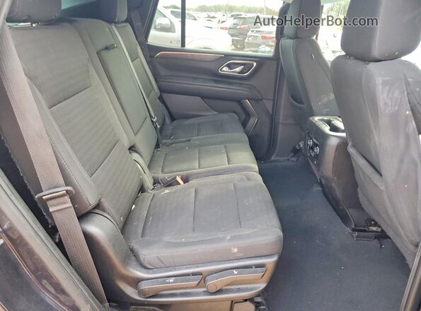 1GNSCMKD6PR126593 2023 CHEVROLET TAHOE Blue Rear interior view