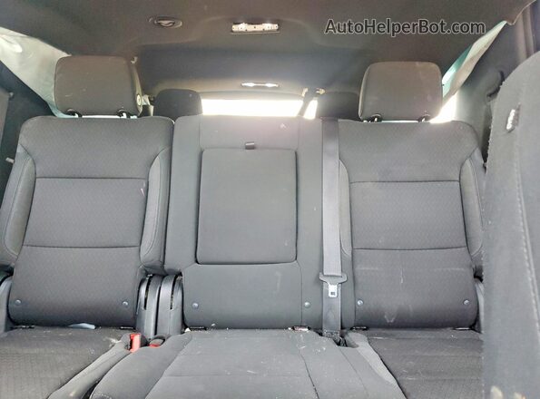 1GNSCMKD6PR126593 2023 CHEVROLET TAHOE Blue Rear seats view