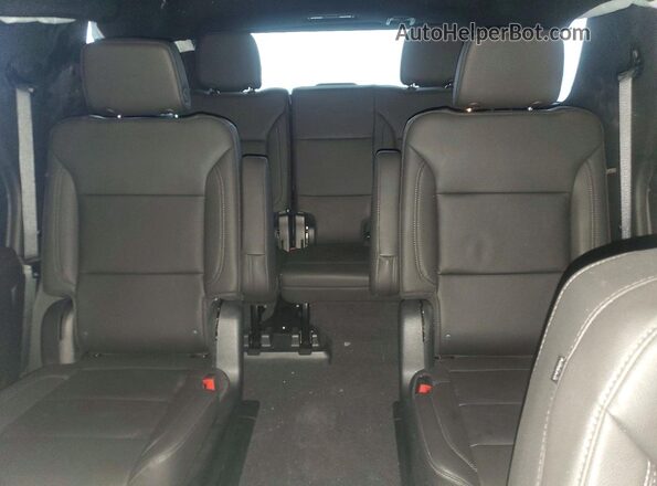 1GNSCNKD0PR513808 2023 CHEVROLET TAHOE Gray Rear seats view