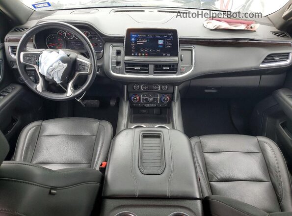 1GNSCNKD1MR349853 2021 CHEVROLET TAHOE Blue Widok deski rozdzielczej